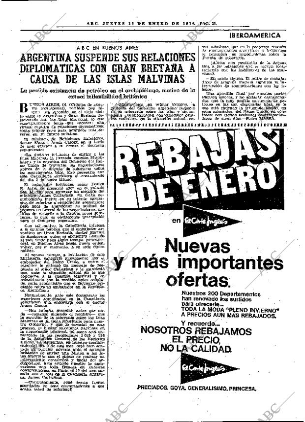 ABC MADRID 15-01-1976 página 33