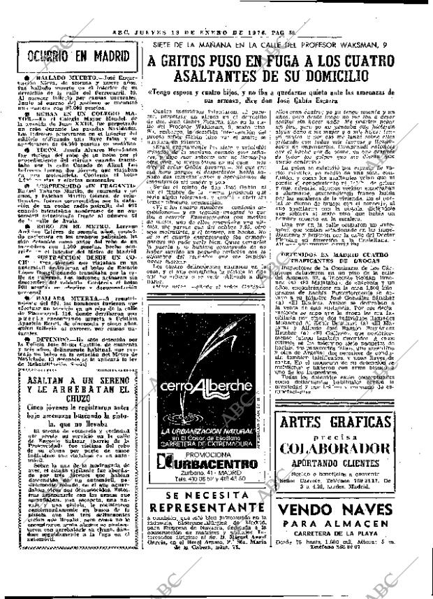 ABC MADRID 15-01-1976 página 62
