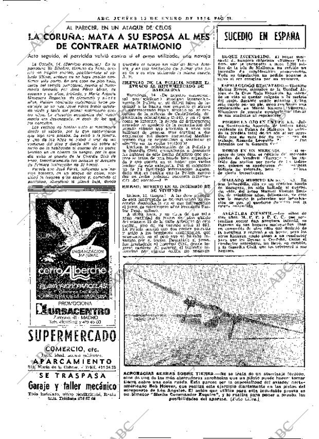 ABC MADRID 15-01-1976 página 63