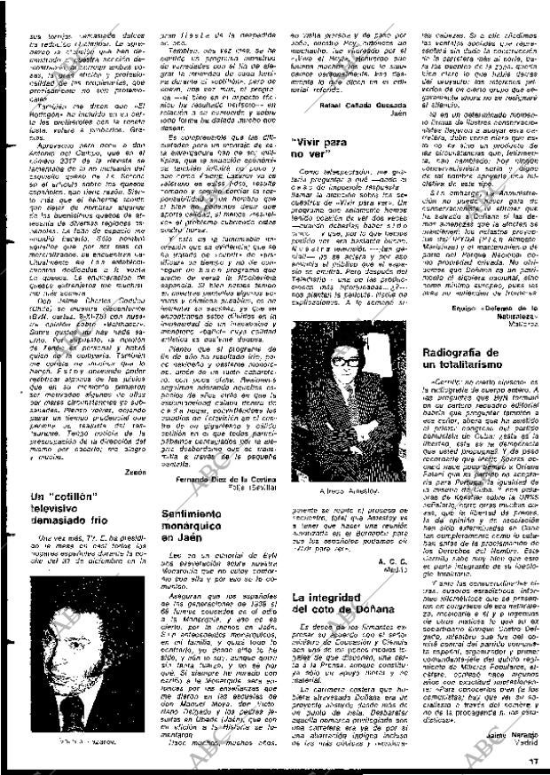 BLANCO Y NEGRO MADRID 17-01-1976 página 17