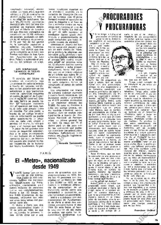 BLANCO Y NEGRO MADRID 17-01-1976 página 25