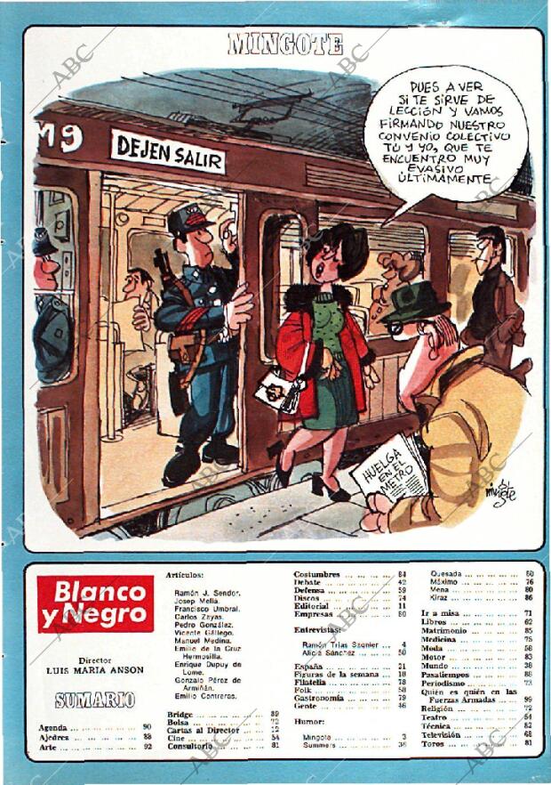 BLANCO Y NEGRO MADRID 17-01-1976 página 3