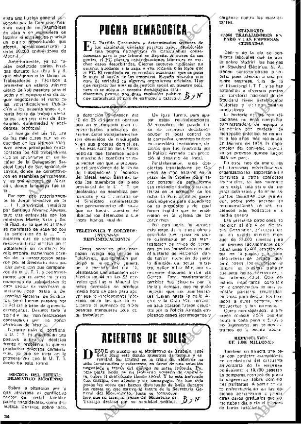 BLANCO Y NEGRO MADRID 17-01-1976 página 34