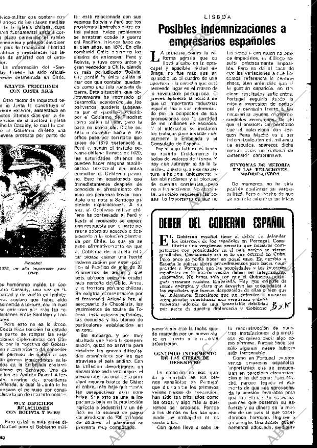 BLANCO Y NEGRO MADRID 17-01-1976 página 40