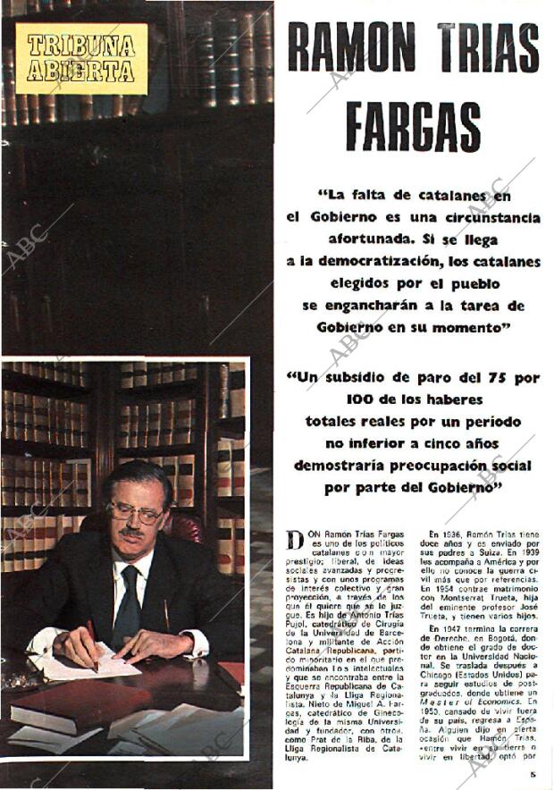 BLANCO Y NEGRO MADRID 17-01-1976 página 5