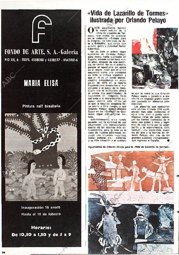 BLANCO Y NEGRO MADRID 17-01-1976 página 94