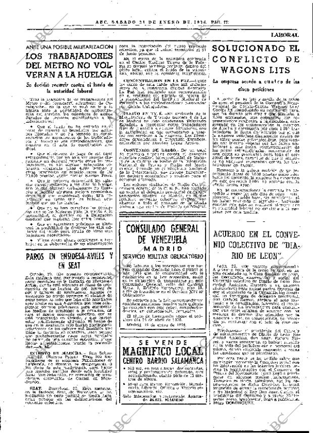 ABC MADRID 24-01-1976 página 29