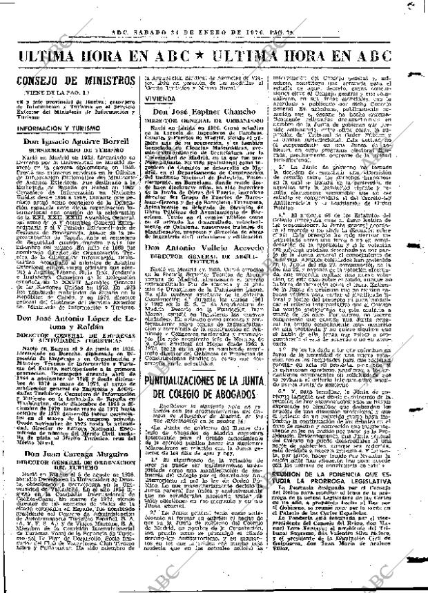 ABC MADRID 24-01-1976 página 91