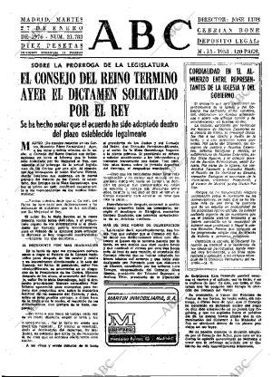 ABC MADRID 27-01-1976 página 13