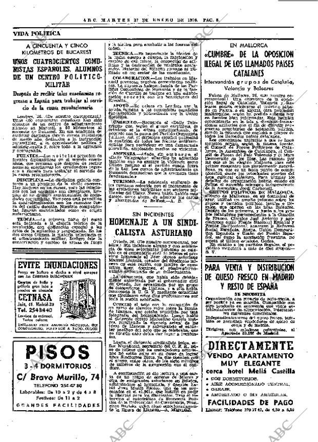 ABC MADRID 27-01-1976 página 20