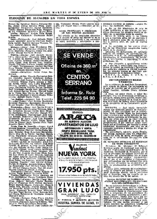 ABC MADRID 27-01-1976 página 22