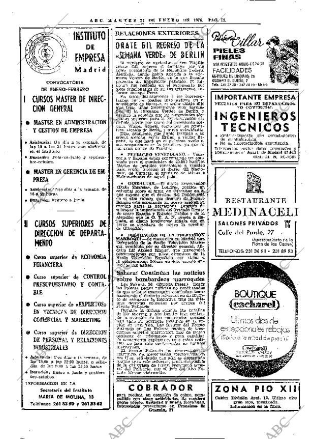 ABC MADRID 27-01-1976 página 24