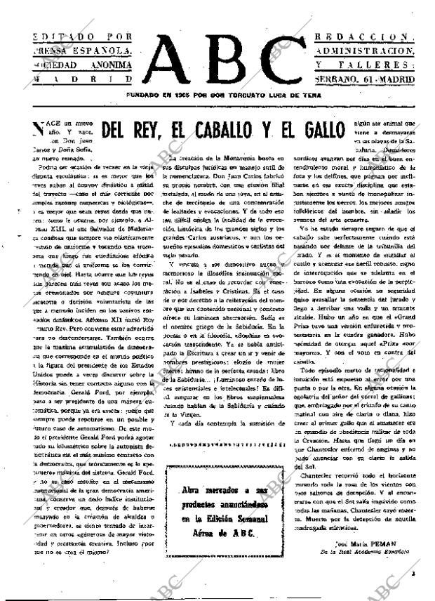 ABC MADRID 27-01-1976 página 3