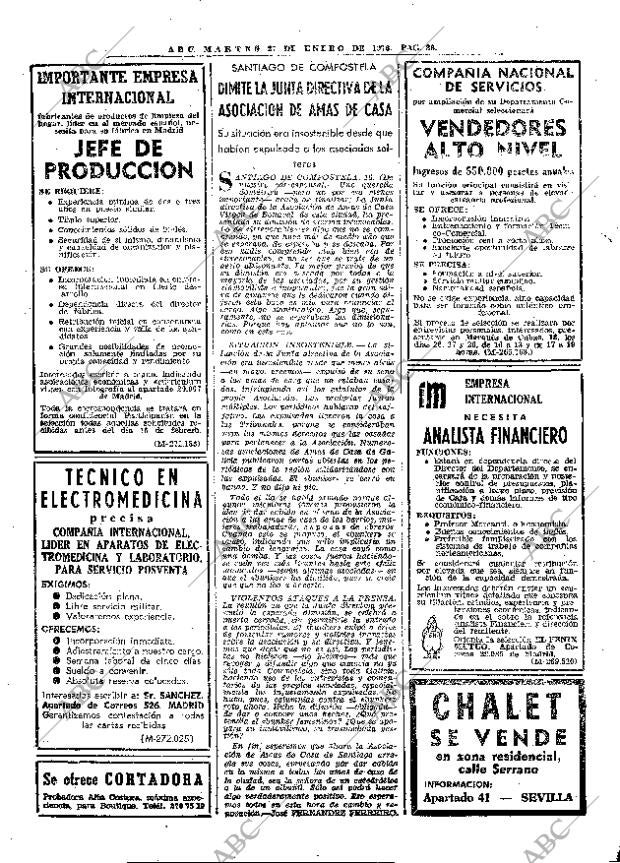 ABC MADRID 27-01-1976 página 48