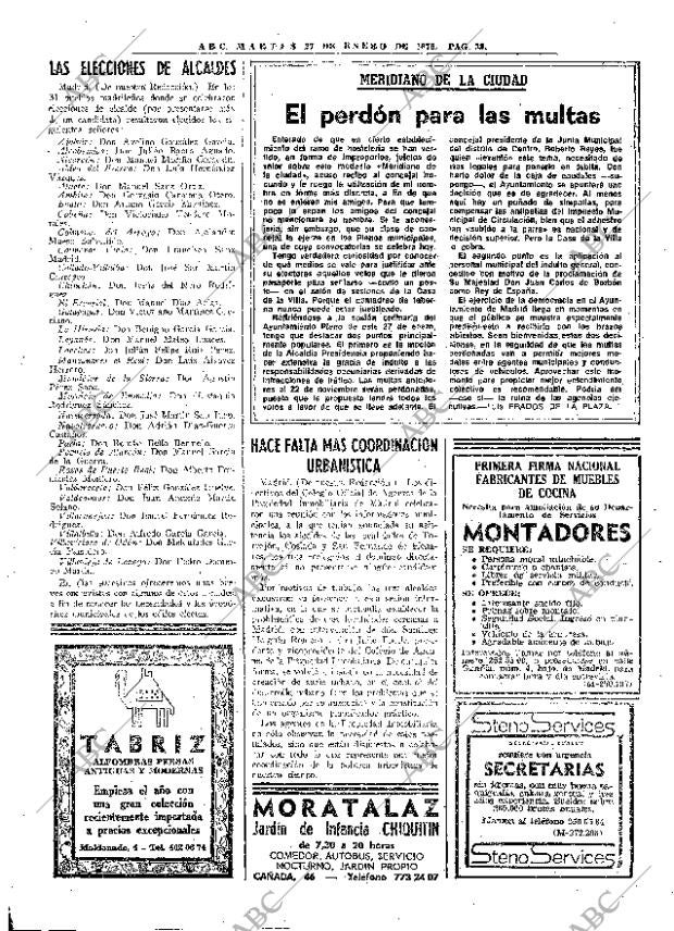 ABC MADRID 27-01-1976 página 51