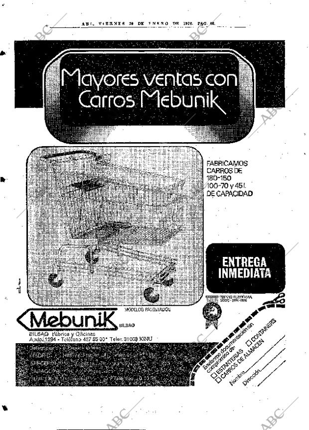 ABC MADRID 30-01-1976 página 58