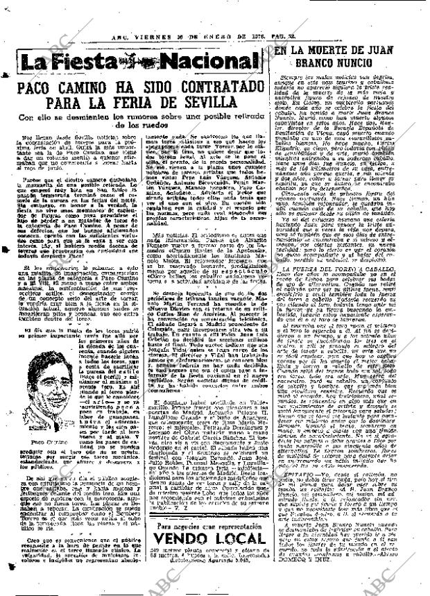 ABC MADRID 30-01-1976 página 64