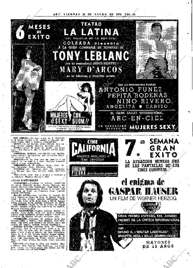 ABC MADRID 30-01-1976 página 75