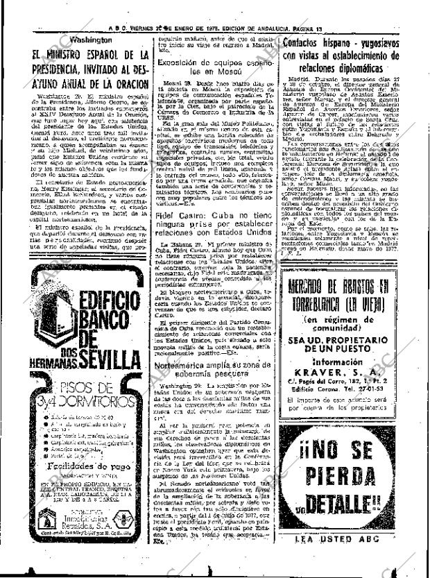 ABC SEVILLA 30-01-1976 página 27