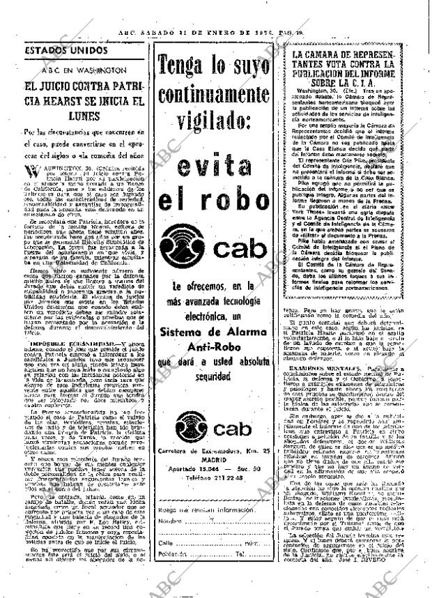 ABC MADRID 31-01-1976 página 31