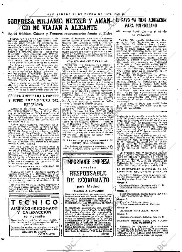 ABC MADRID 31-01-1976 página 54