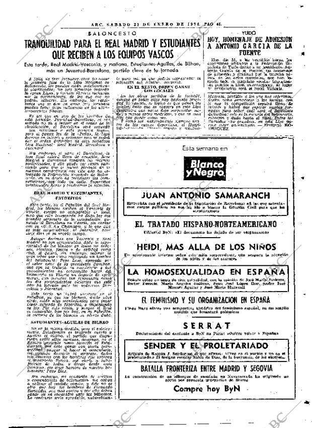 ABC MADRID 31-01-1976 página 57