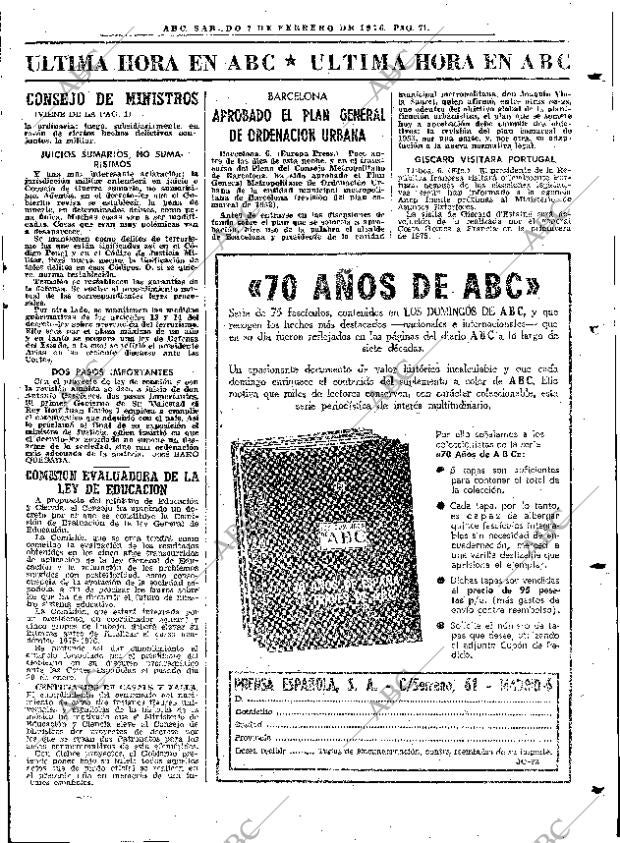 ABC MADRID 07-02-1976 página 83