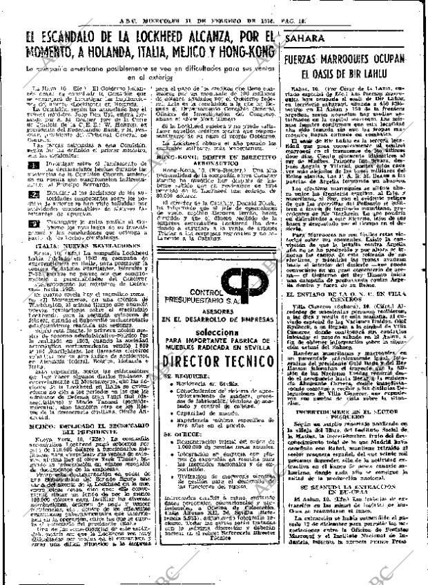 ABC MADRID 11-02-1976 página 30
