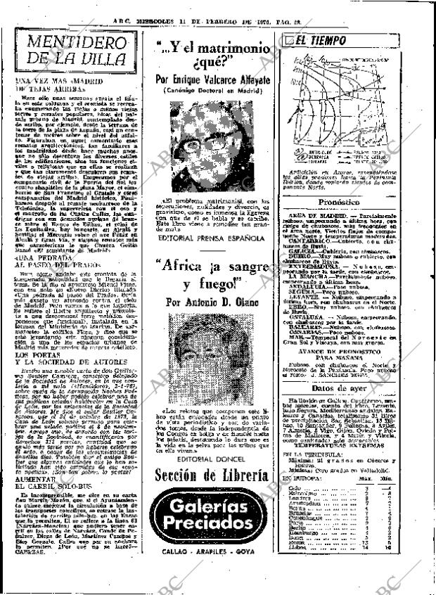 ABC MADRID 11-02-1976 página 42