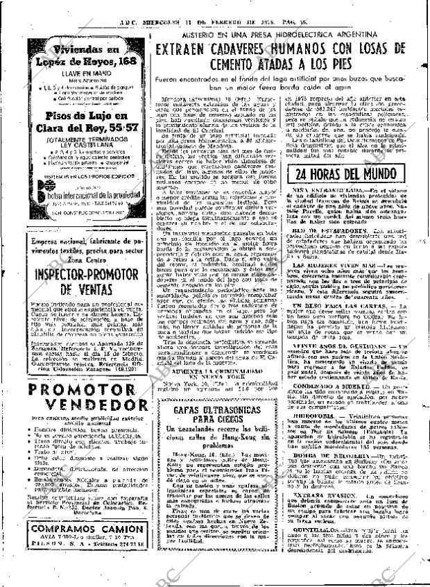 ABC MADRID 11-02-1976 página 69