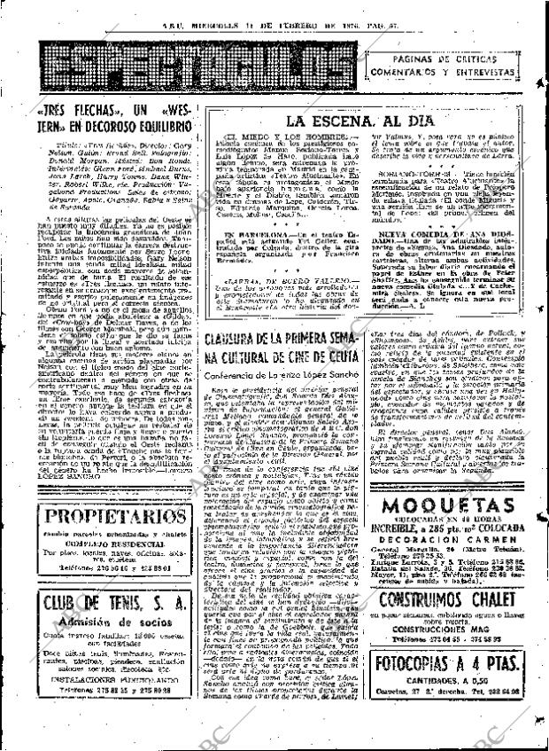 ABC MADRID 11-02-1976 página 71