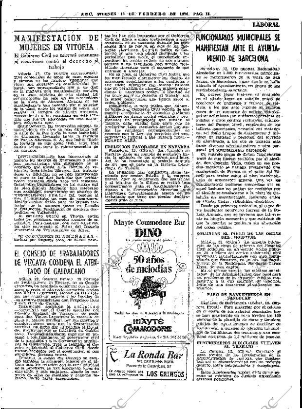 ABC MADRID 13-02-1976 página 27