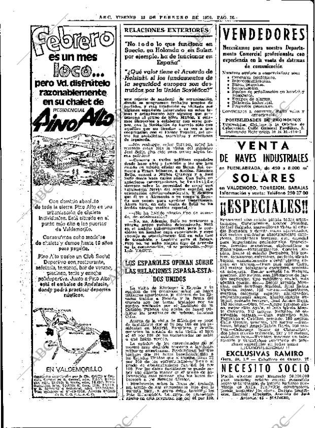 ABC MADRID 13-02-1976 página 30