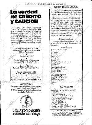 ABC MADRID 13-02-1976 página 50