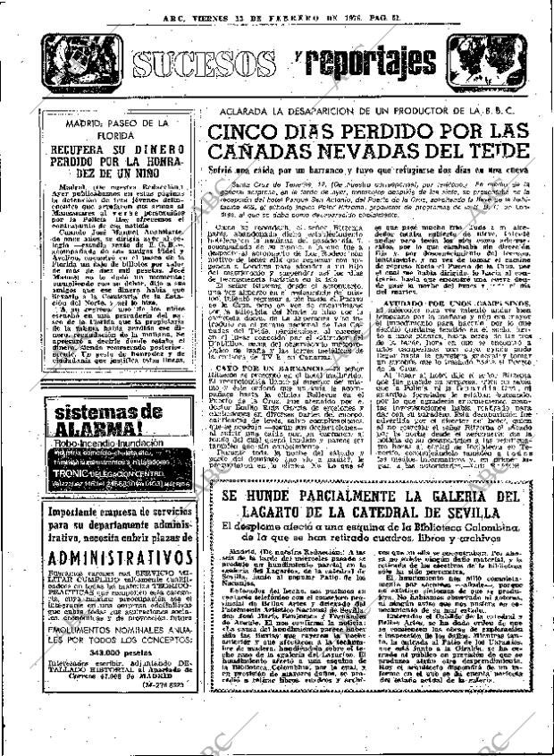 ABC MADRID 13-02-1976 página 65