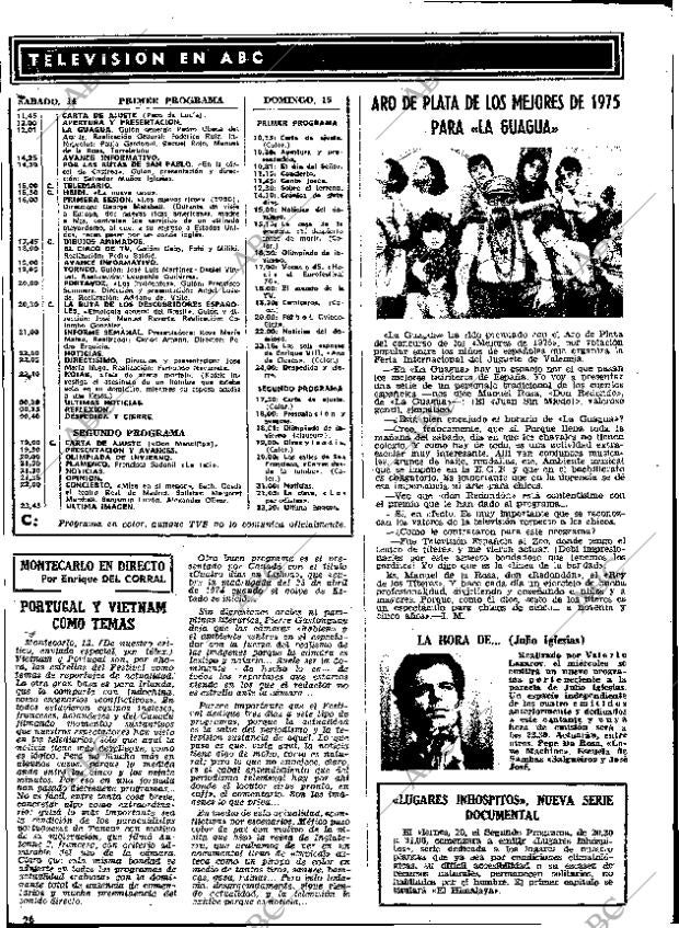 ABC MADRID 14-02-1976 página 106