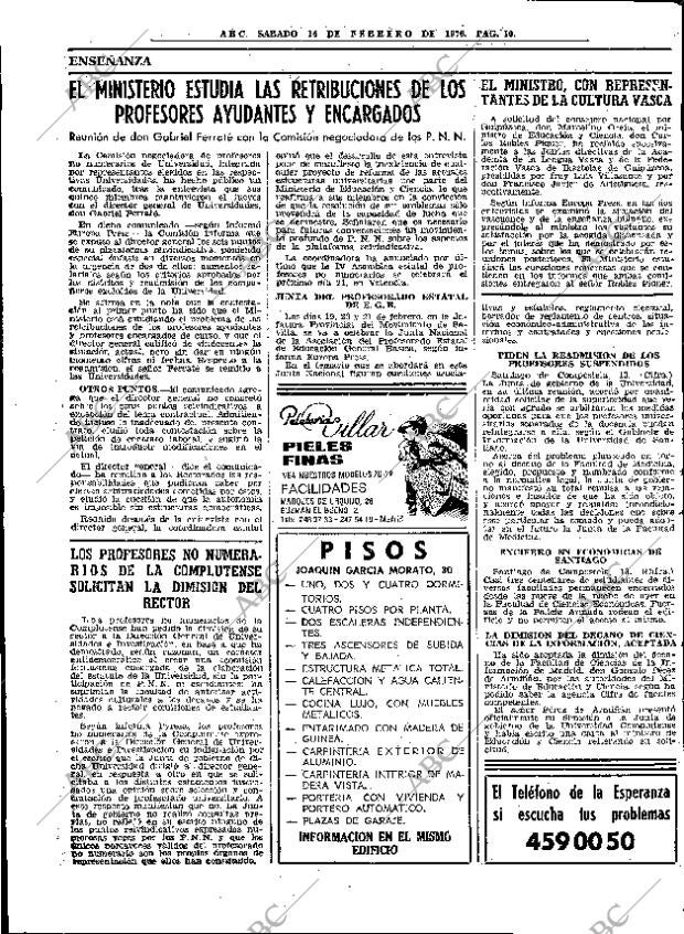 ABC MADRID 14-02-1976 página 24