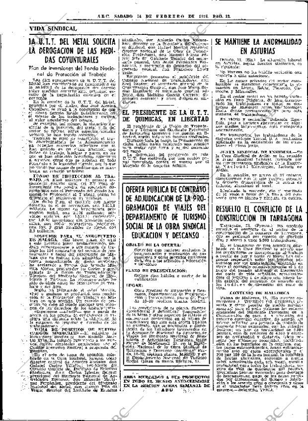 ABC MADRID 14-02-1976 página 26