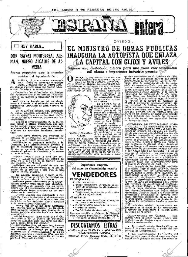 ABC MADRID 14-02-1976 página 39