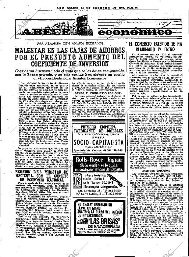 ABC MADRID 14-02-1976 página 51