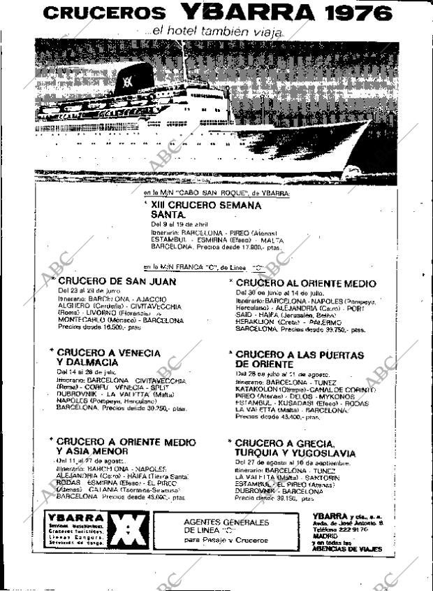 ABC MADRID 14-02-1976 página 8