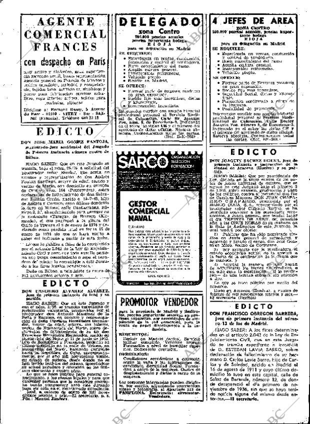 ABC MADRID 14-02-1976 página 91