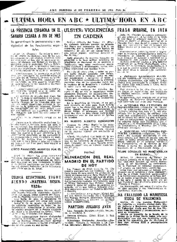 ABC MADRID 15-02-1976 página 104