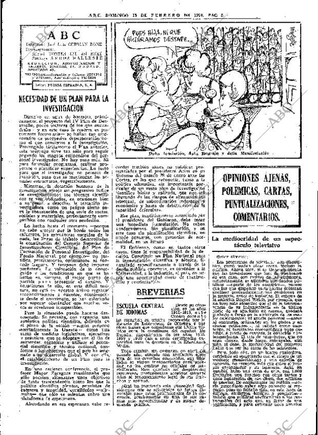 ABC MADRID 15-02-1976 página 19