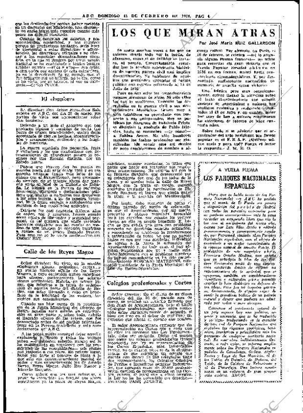 ABC MADRID 15-02-1976 página 20
