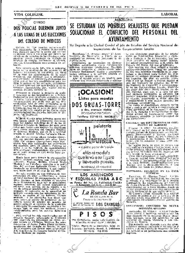 ABC MADRID 15-02-1976 página 25