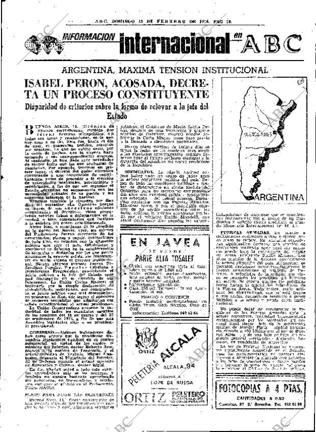 ABC MADRID 15-02-1976 página 31
