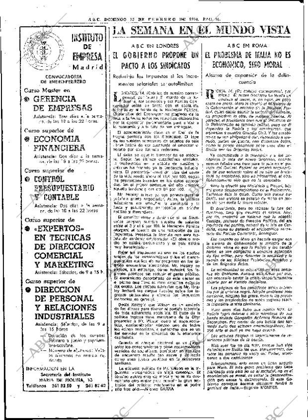 ABC MADRID 15-02-1976 página 32