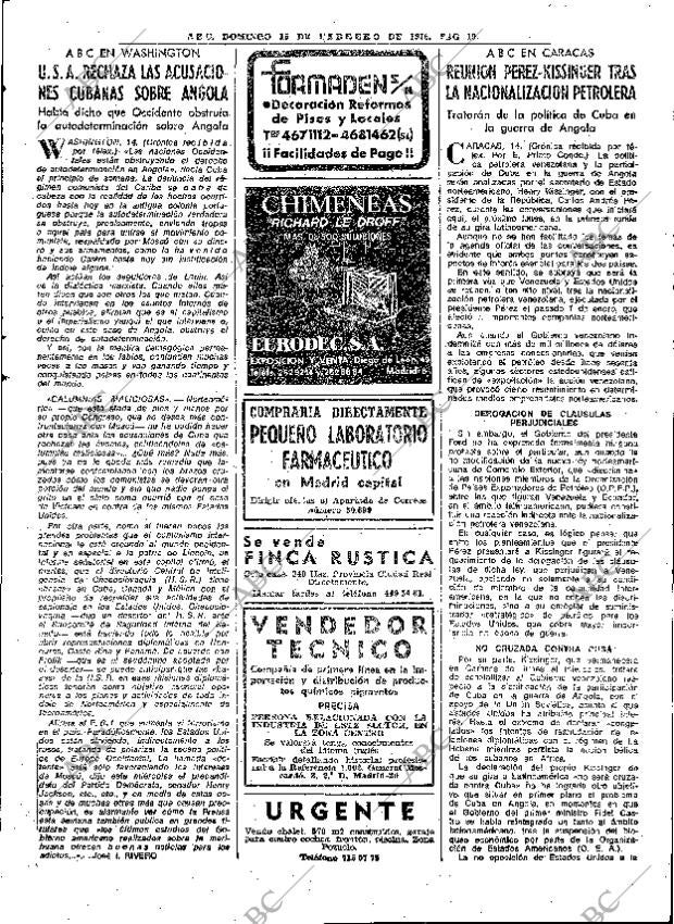 ABC MADRID 15-02-1976 página 35