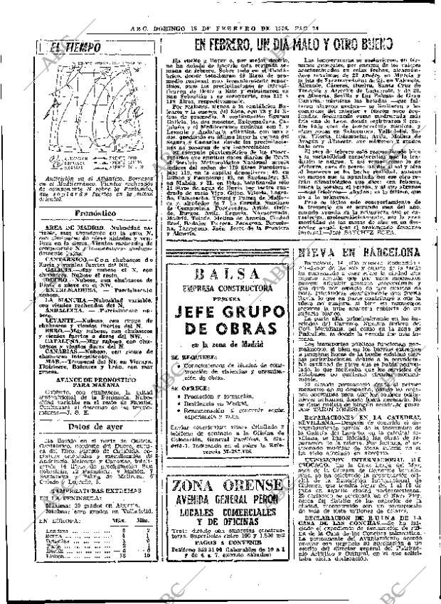 ABC MADRID 15-02-1976 página 40